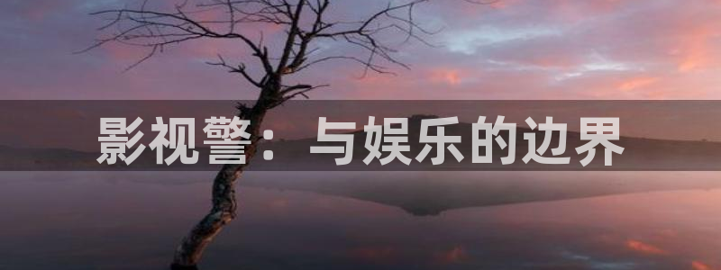探花视频高清：影视警：与娱乐的边界
